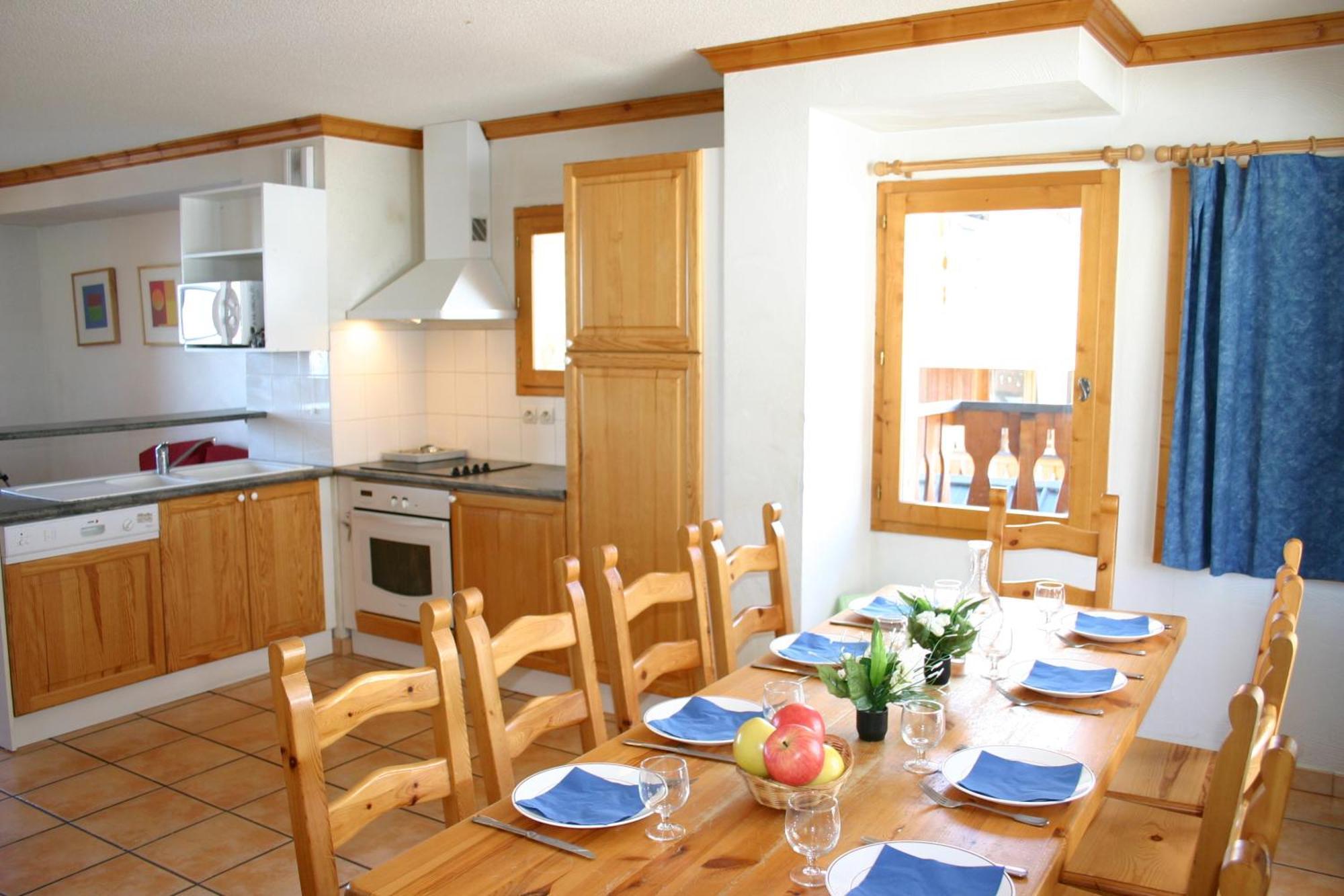Madame Vacances Les Chalets Du Praz La Plagne Pokoj fotografie