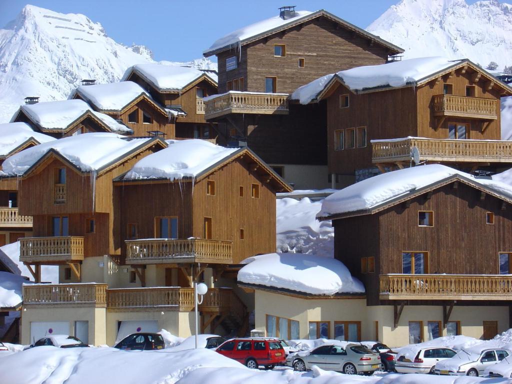 Madame Vacances Les Chalets Du Praz La Plagne Exteriér fotografie